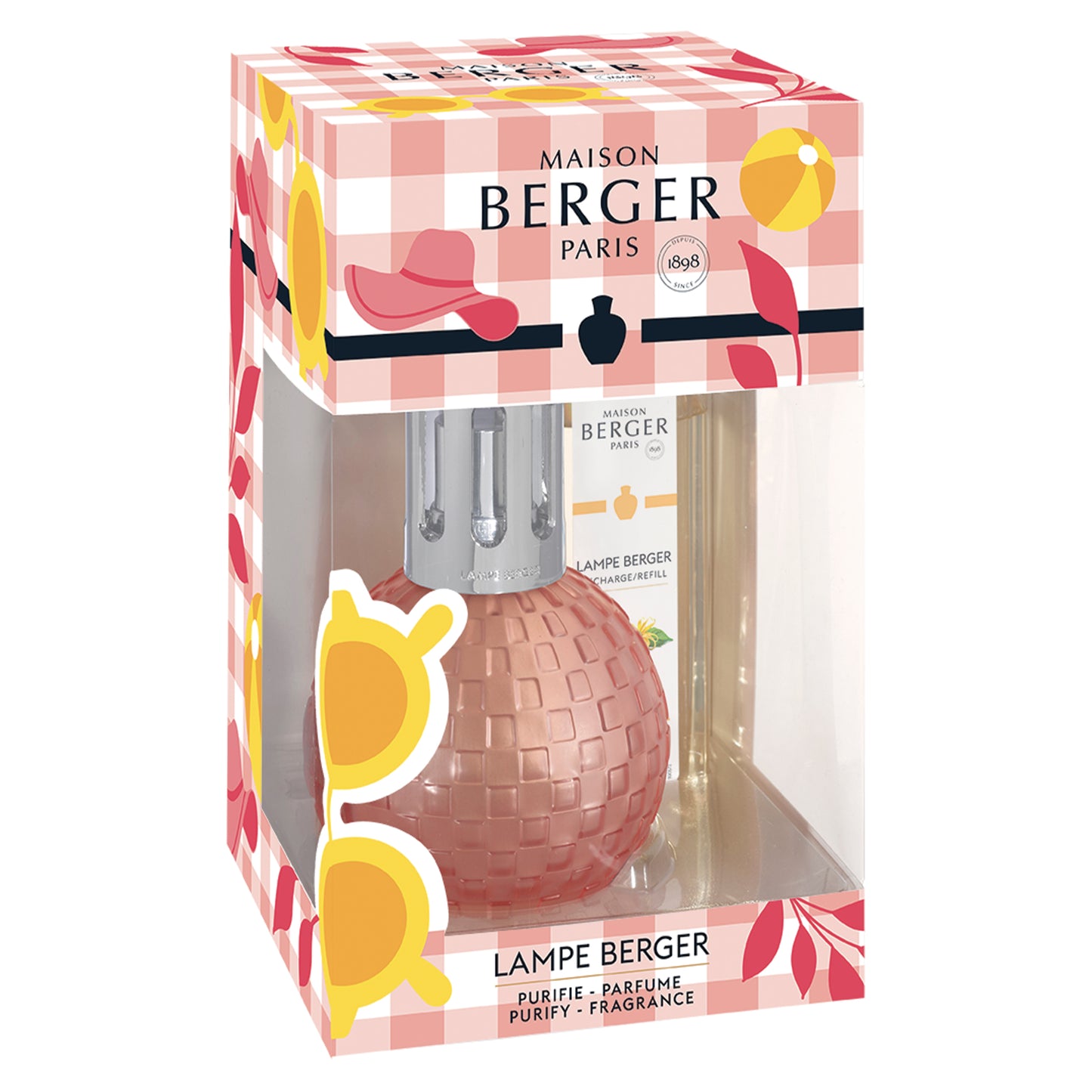 Coffret lampe Berger Disco Estivale Soleil Fruité