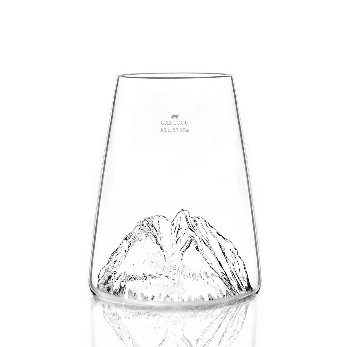 Verre design Canigou TOPOGRAPHIC