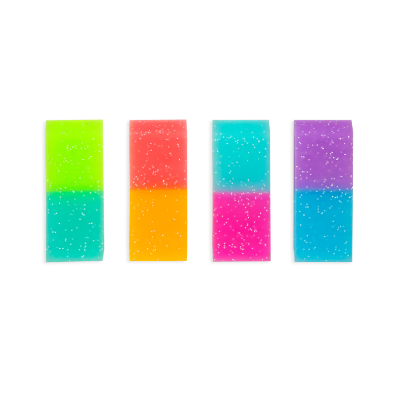 Gomme XXL à paillettes