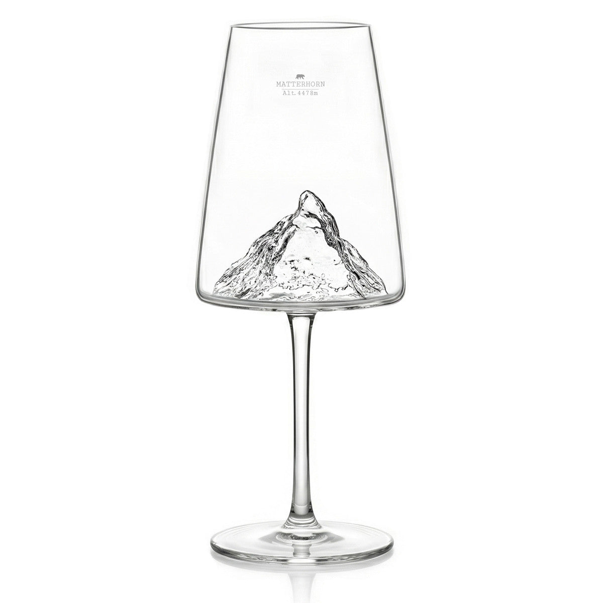 Coffret verre à vin - Matterhorn TOPOGRAPHIC