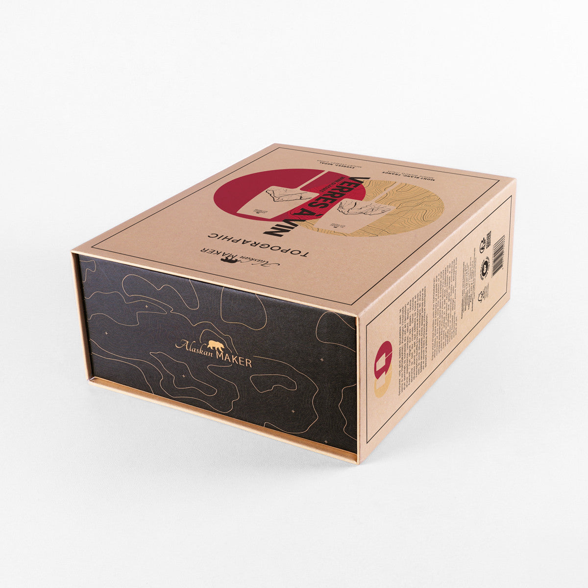 Coffret de 2 verres à vin - Mt Blanc & Everest TOPOGRAPHIC