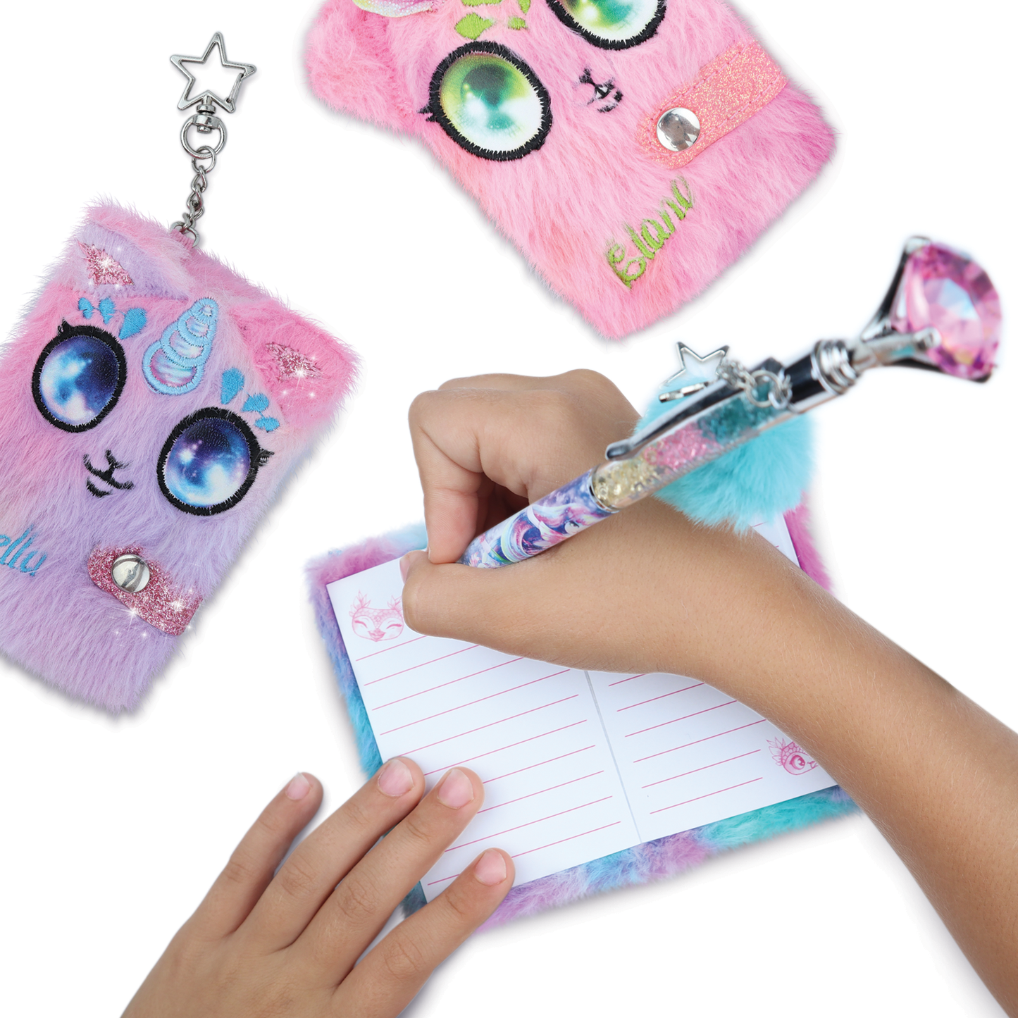 Mini carnet peluche