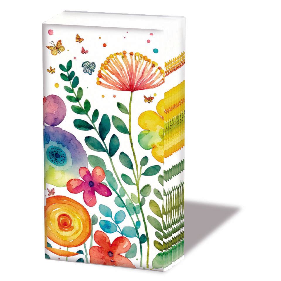 Mouchoirs en papier Jardin Eclatant
