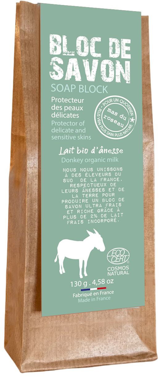 Bloc de Savon au Lait Bio d'Anesse