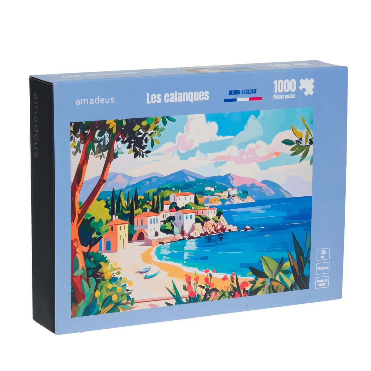 Puzzle "les calanques" 1000PCS