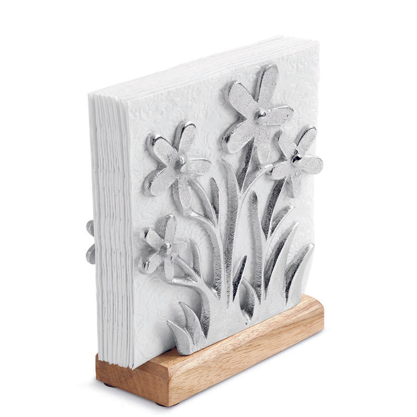 Porte Serviettes papier Fleurs