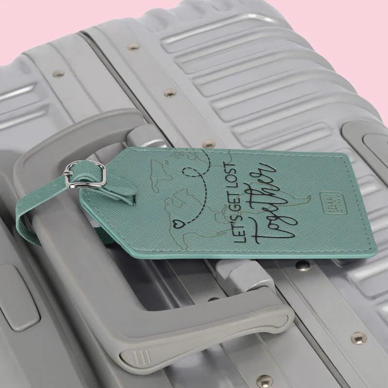 Set de 2 Étiquettes de Bagage - Let's Get Lost Together