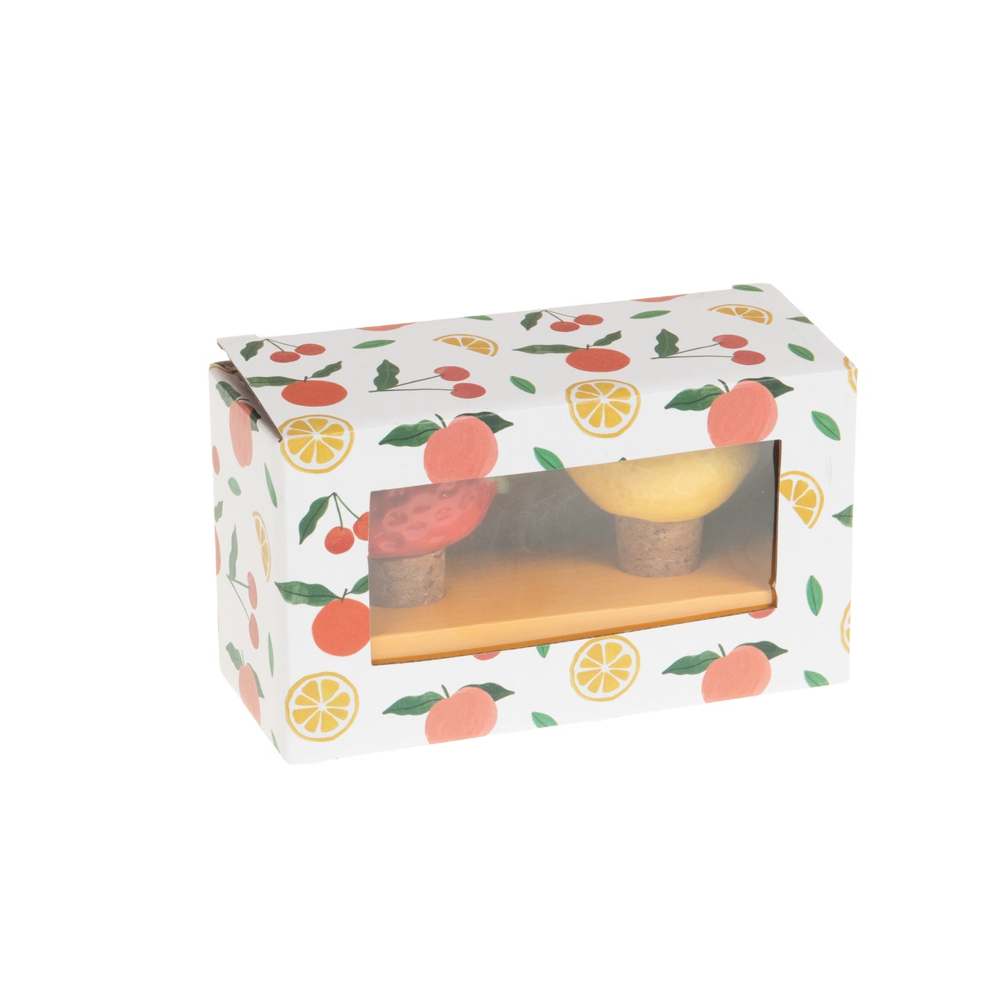 Coffret 2 bouchons Fruits
