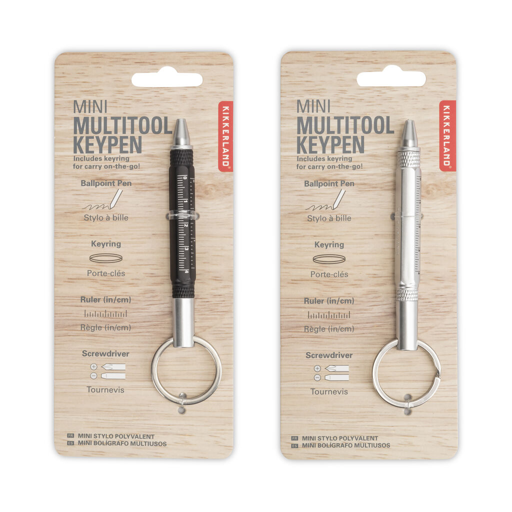 Mini stylo polyvalent - 2 couleurs