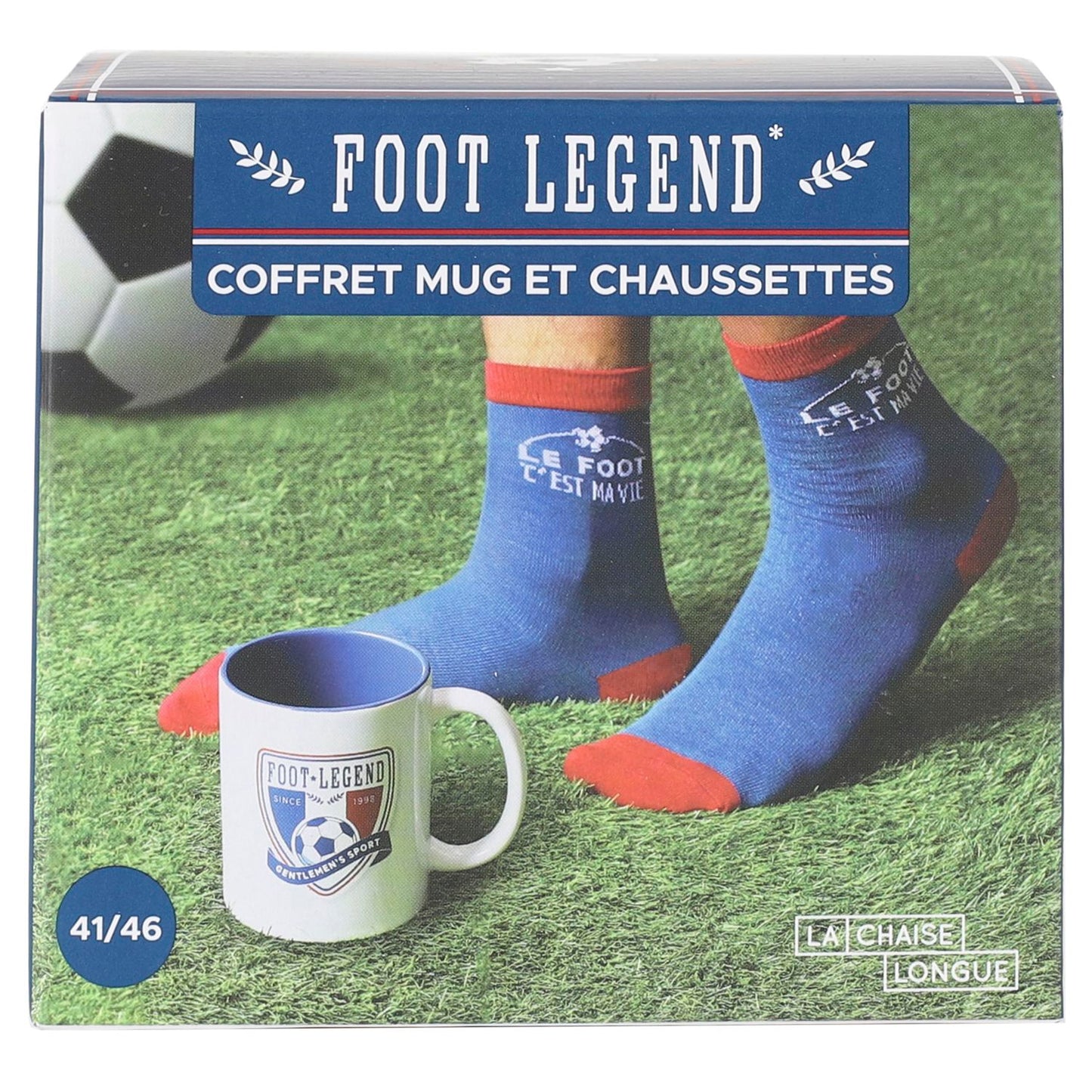 Coffret Mug + Chaussettes FOOTBALL
