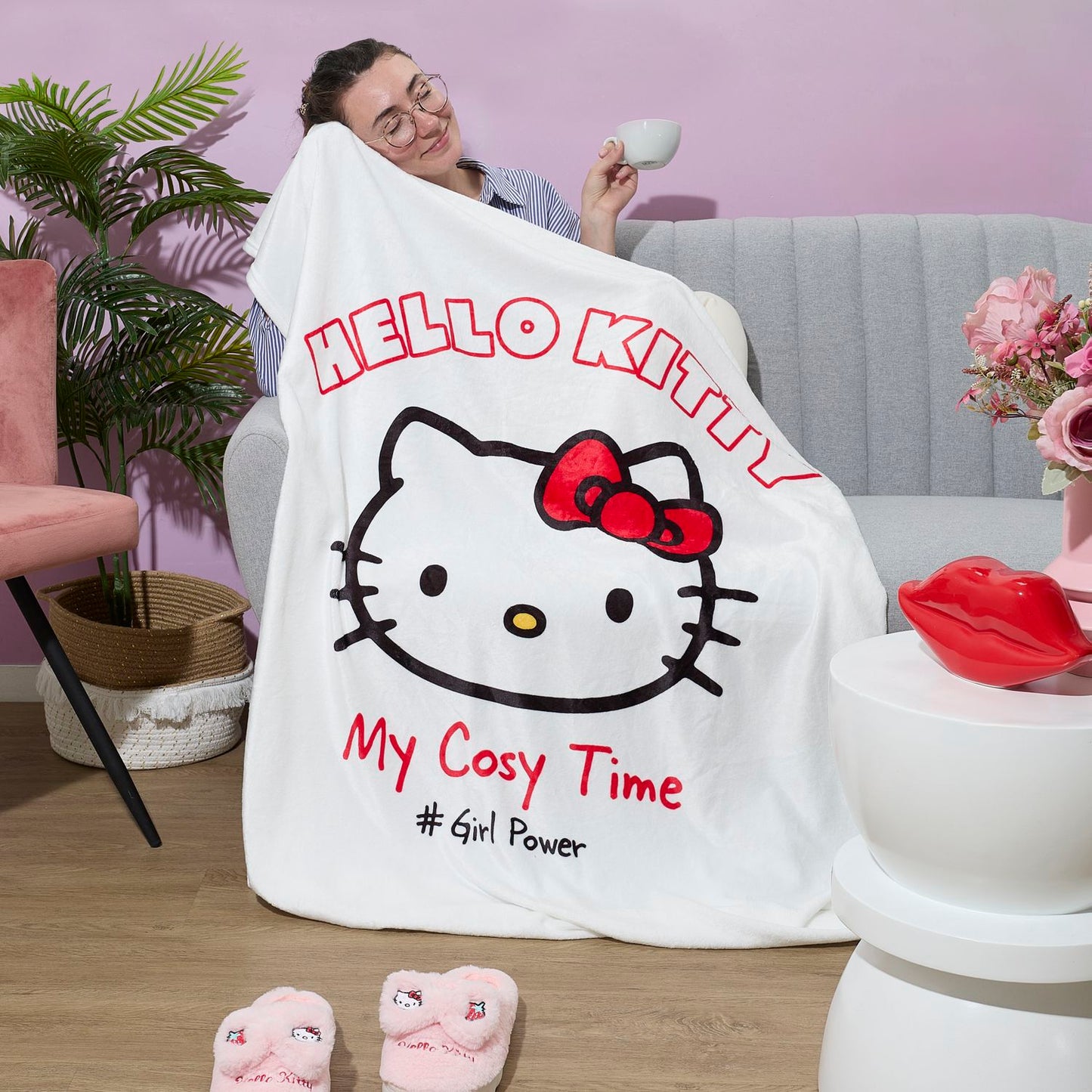 Plaid Hello Kitty