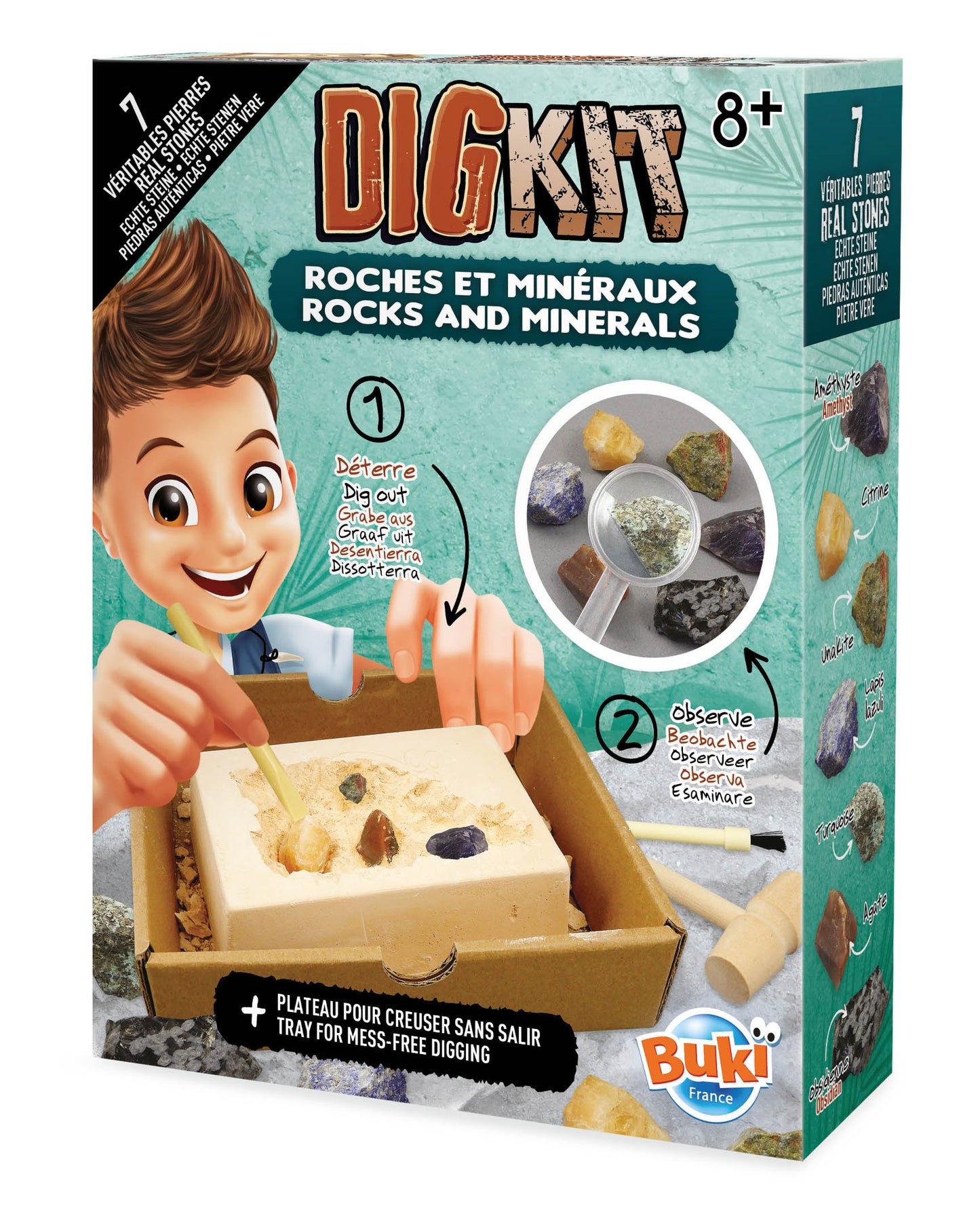 Dig kit - Roches et minéraux