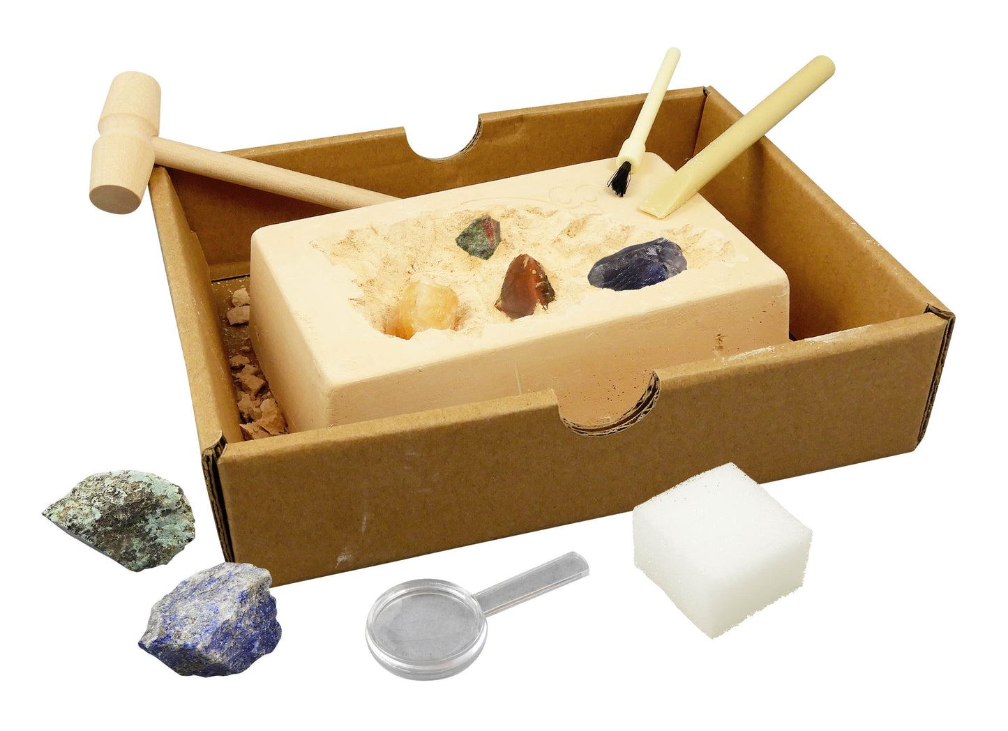Dig kit - Roches et minéraux