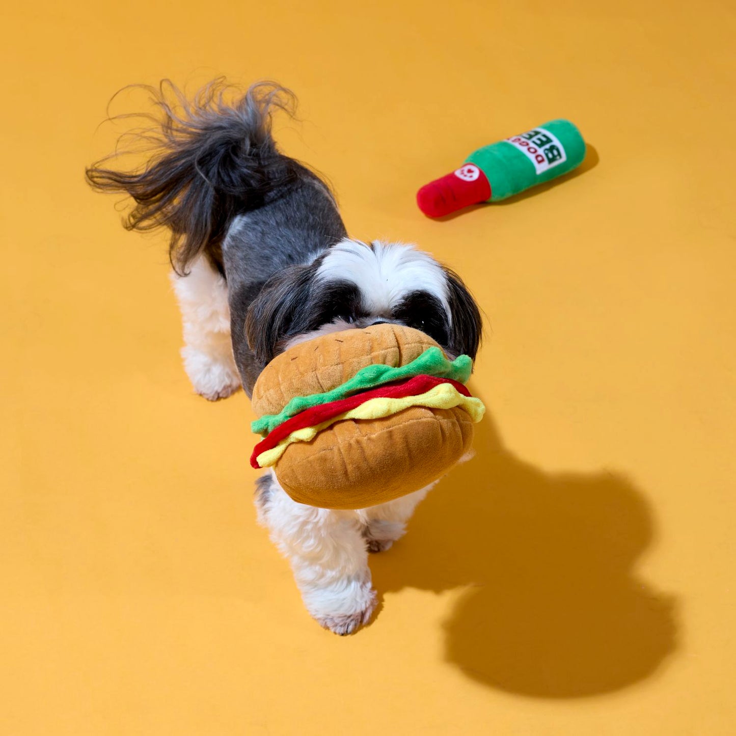Coffret Yummy Peluches Bière et Burger
