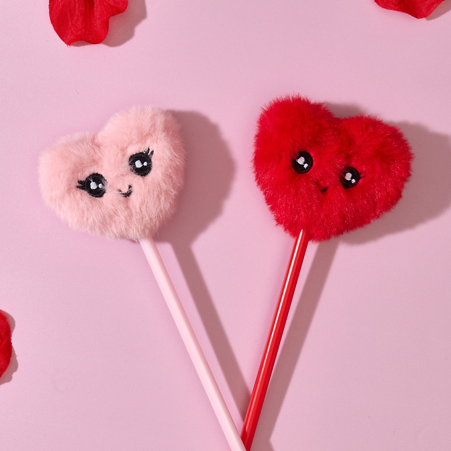 Stylo Peluche Coeur Sweety