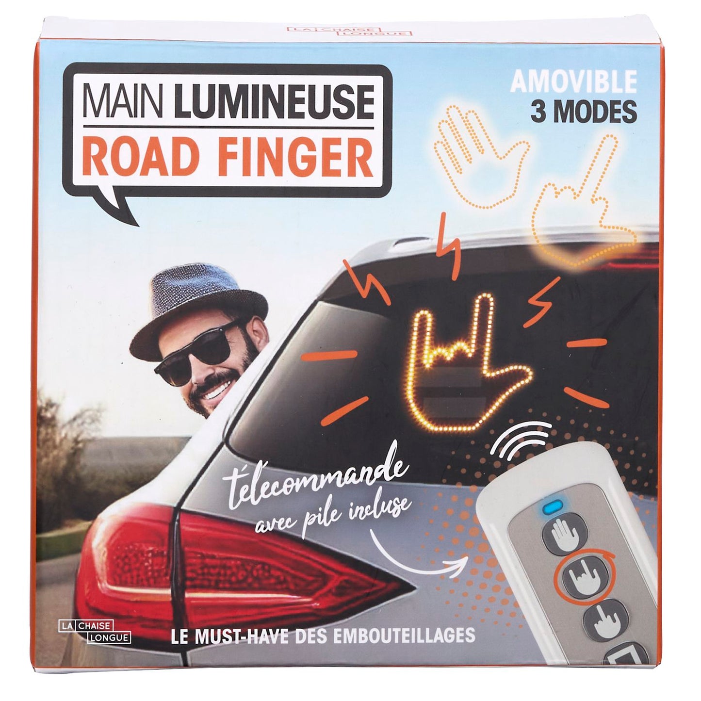 Main lumineuse Road Finger