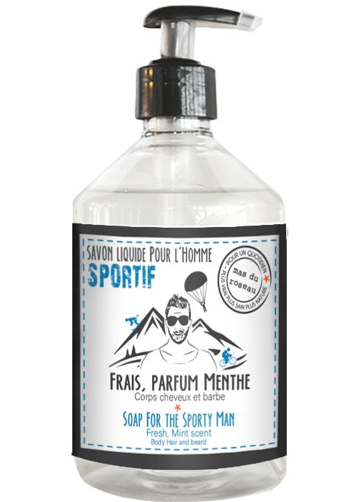 Savon liquide Homme Sportif