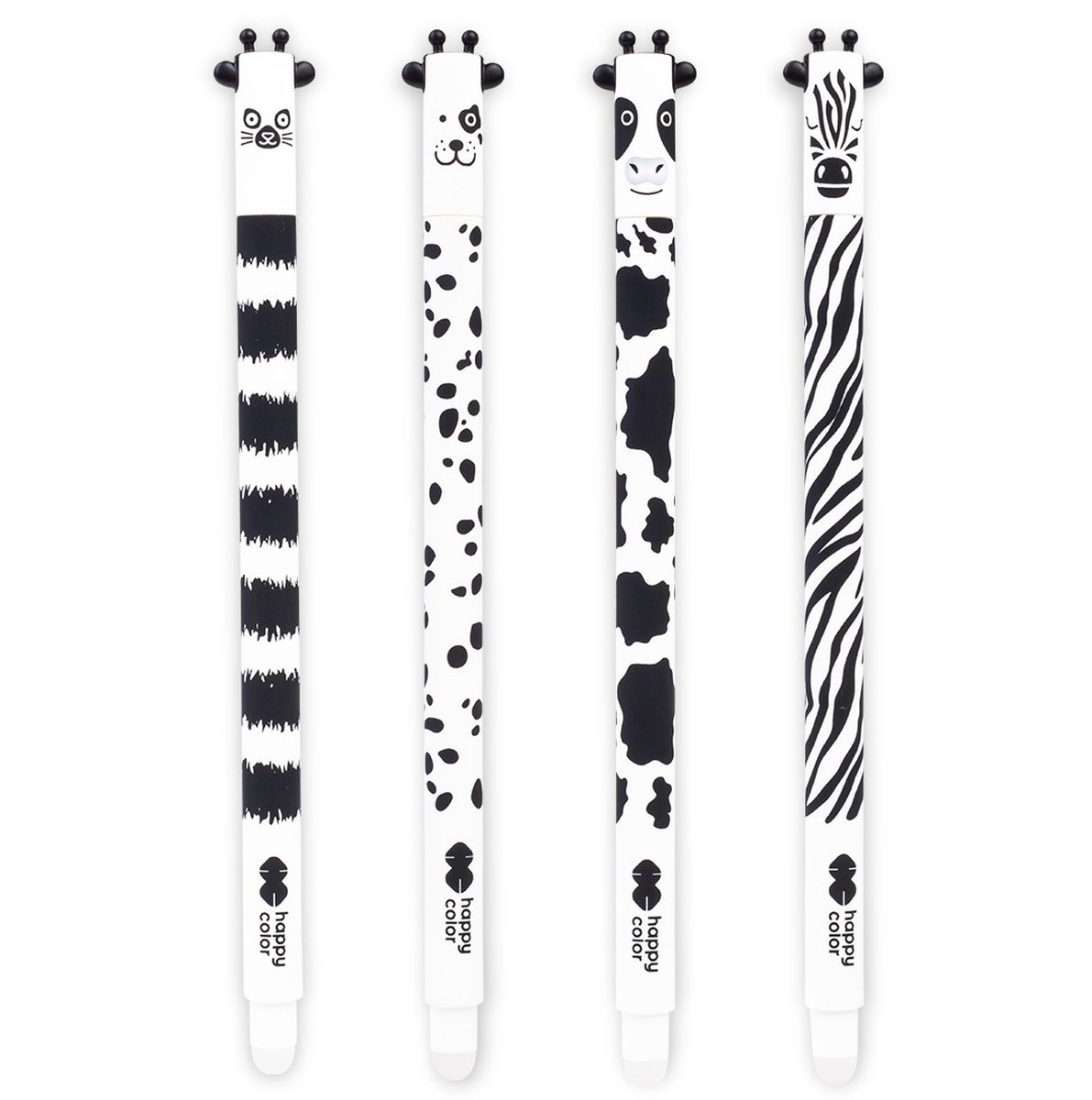 Stylo Effaçable Black & White - Divers modèles