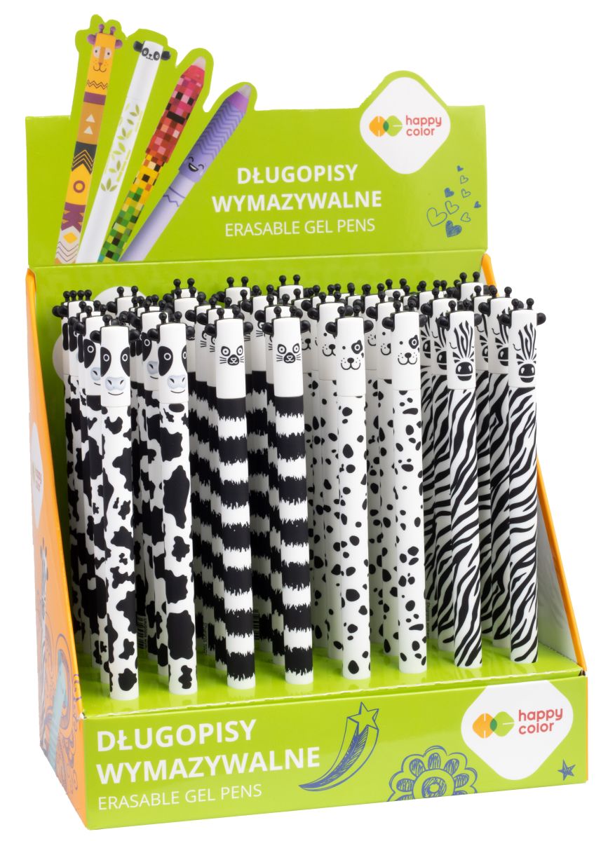 Stylo Effaçable Black & White - Divers modèles