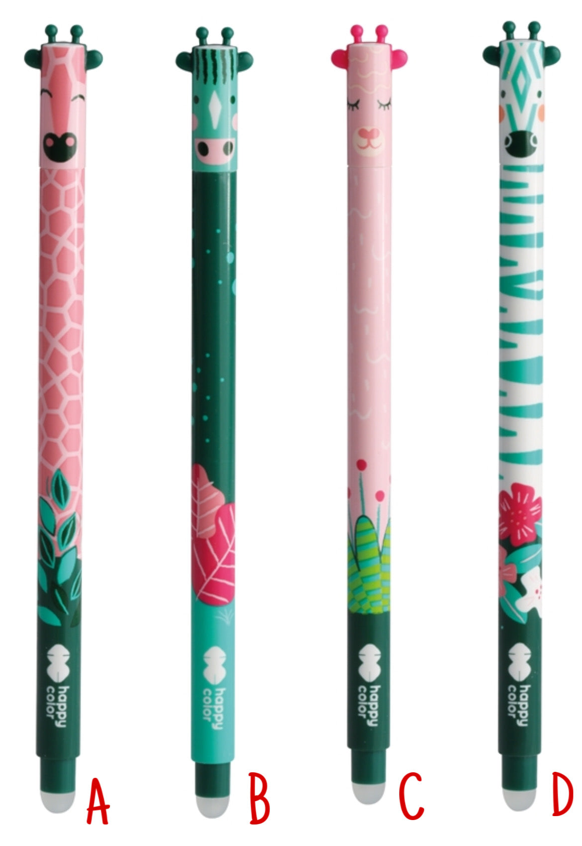 Stylo Effaçable Safari - Divers Modèles