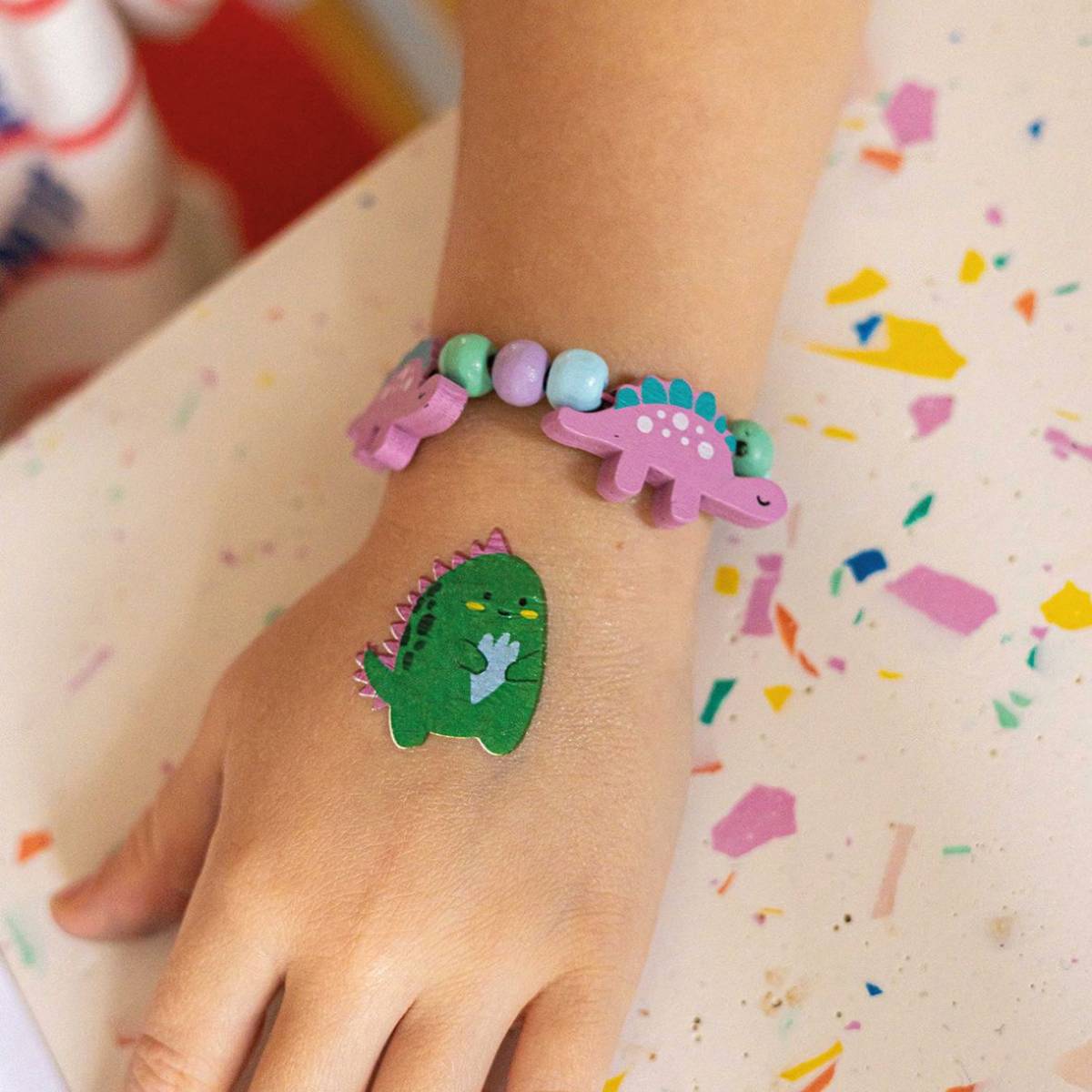Mon kit bijou enfant - Bracelet dinosaures