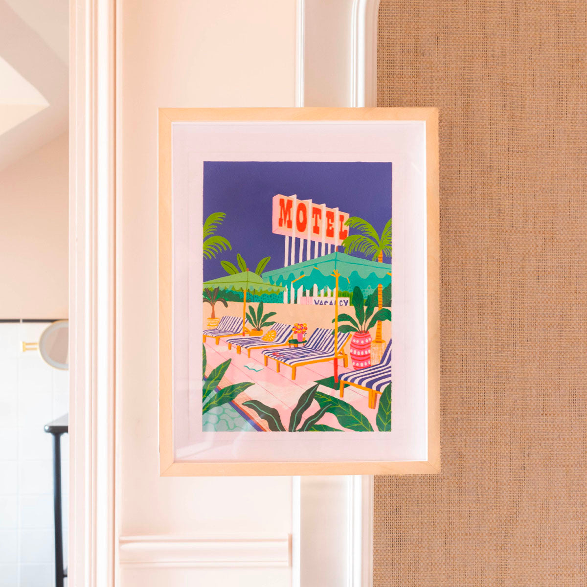 Peinture au numéro - The Motel Pool