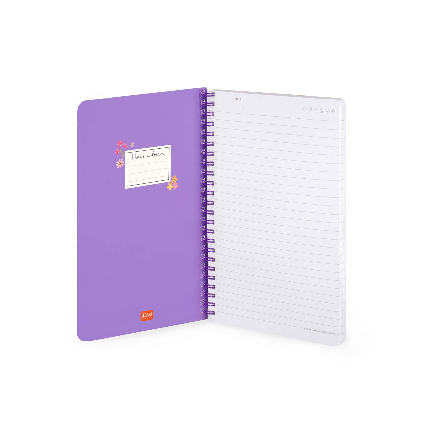Cahier Ligné A5 à spirale - Divers Modèles