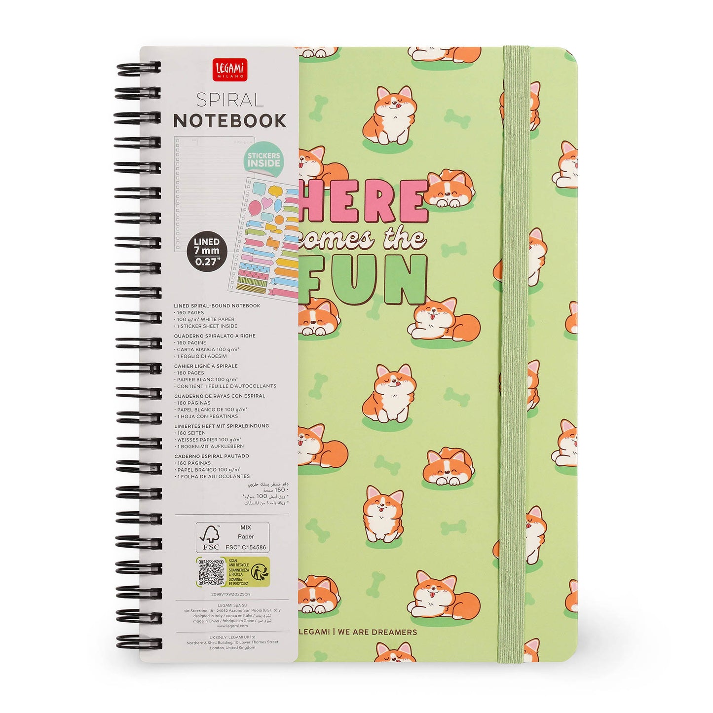 Cahier Ligné A5 à spirale - Divers Modèles