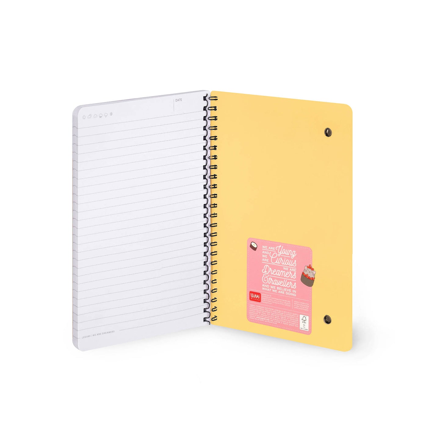 Cahier Ligné A5 à spirale - Divers Modèles