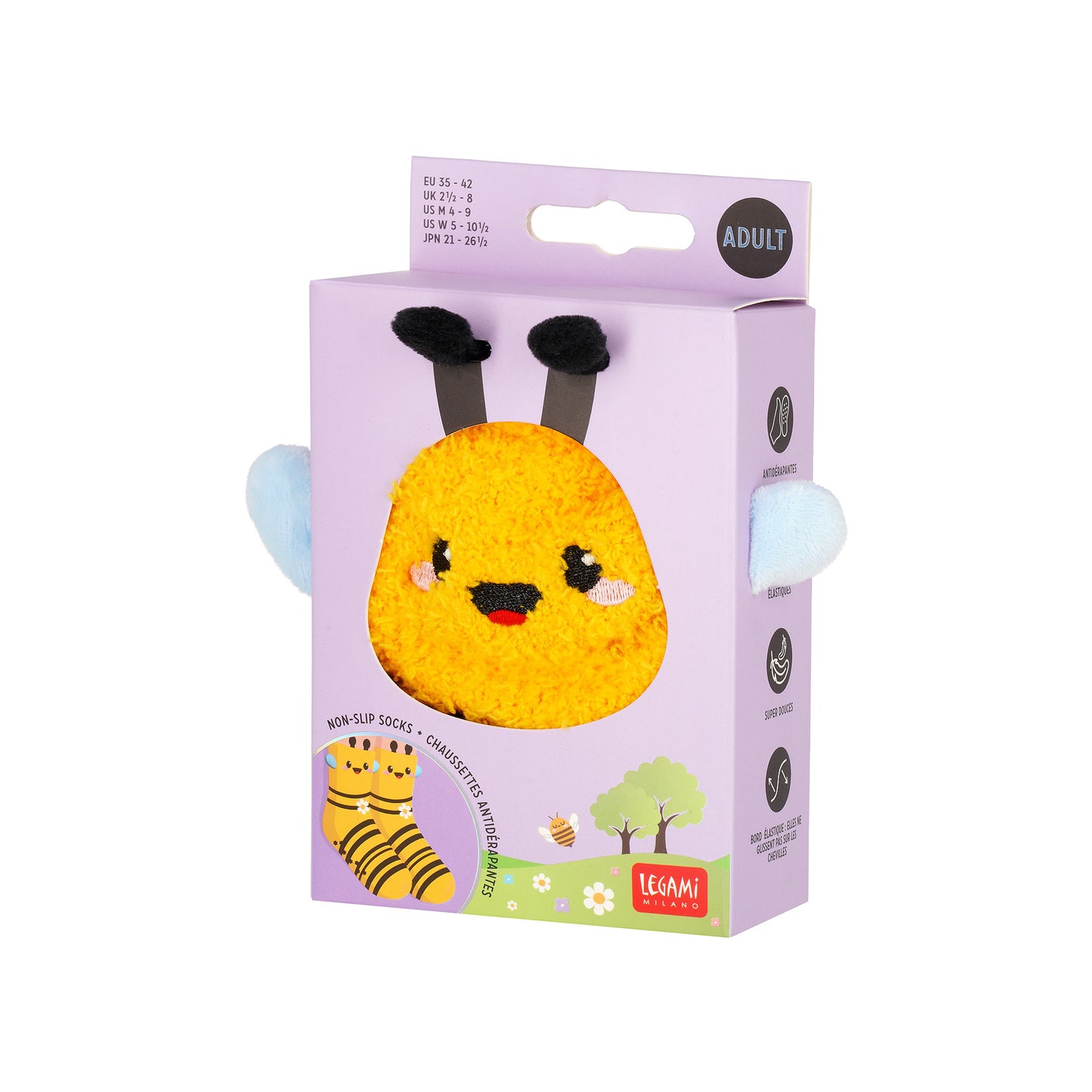 Chaussettes Antidérapante Abeille ENFANT