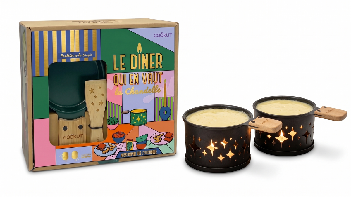 Coffret Raclette à la bougie