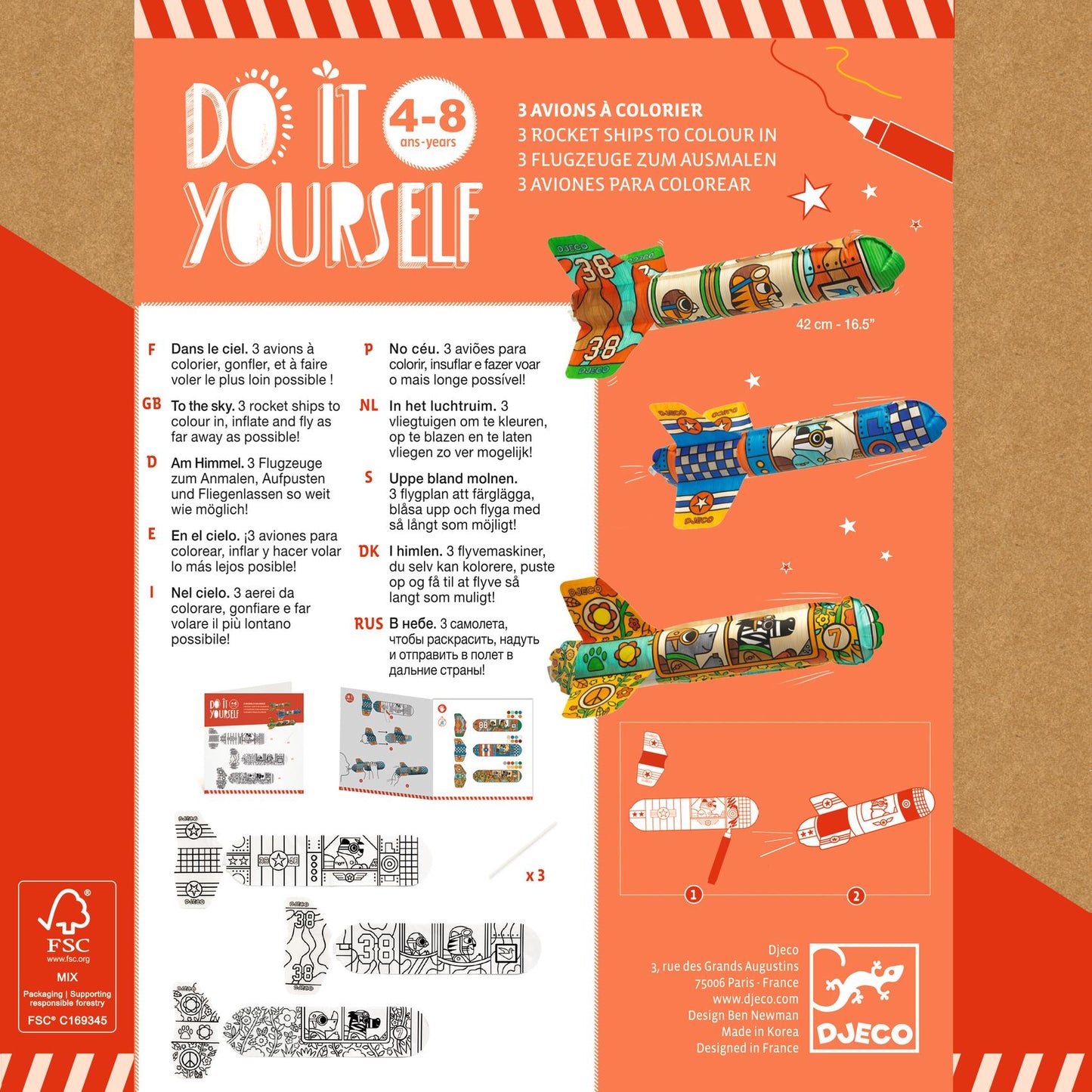 DIY Avions dans le ciel