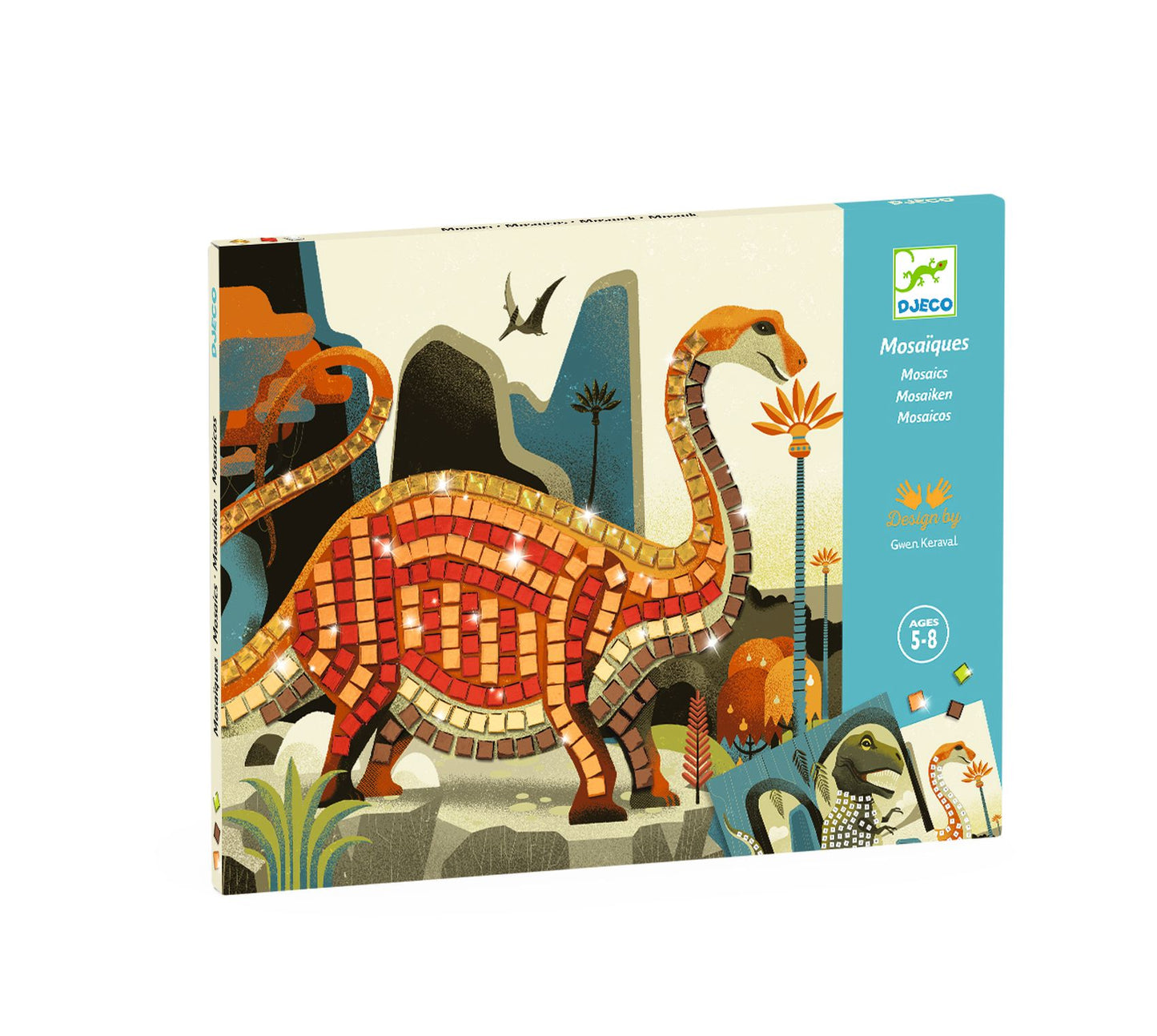 Mosaïque Dinosaures