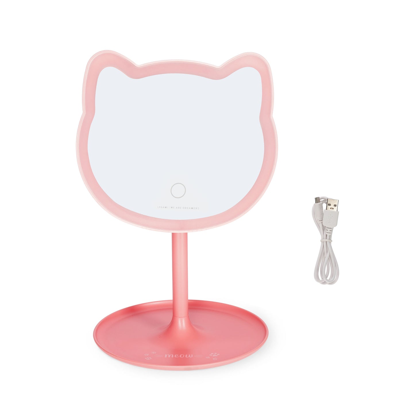 Miroir de Maquillage Lumineux - You Look Purrfect!