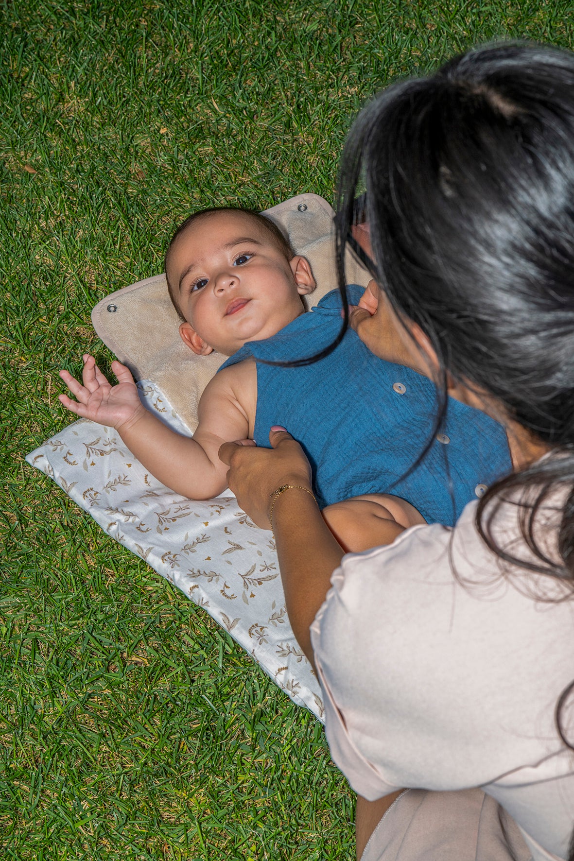Tapis à Langer feuilles