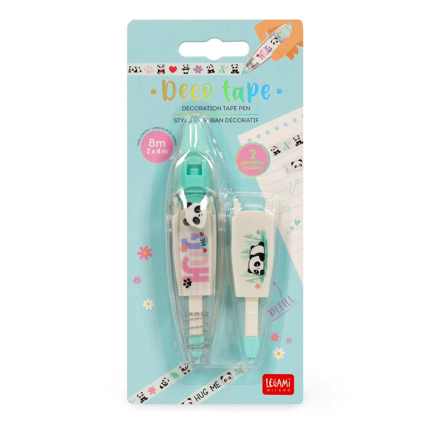 Stylo de Ruban Décoratif - Deco Tape - Panda