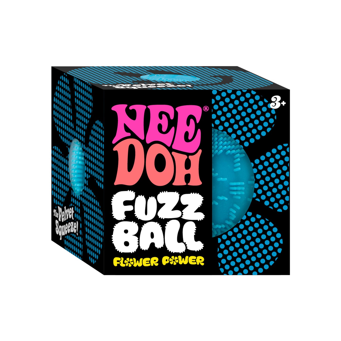 Needoh Fuzz Ball Flower Power - Coloris Aléatoire