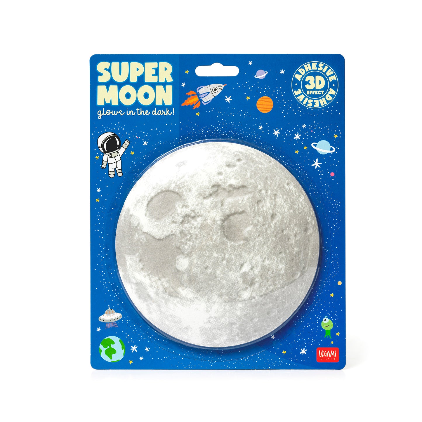 Lune Phosphorescente Autocollante - Super Moon