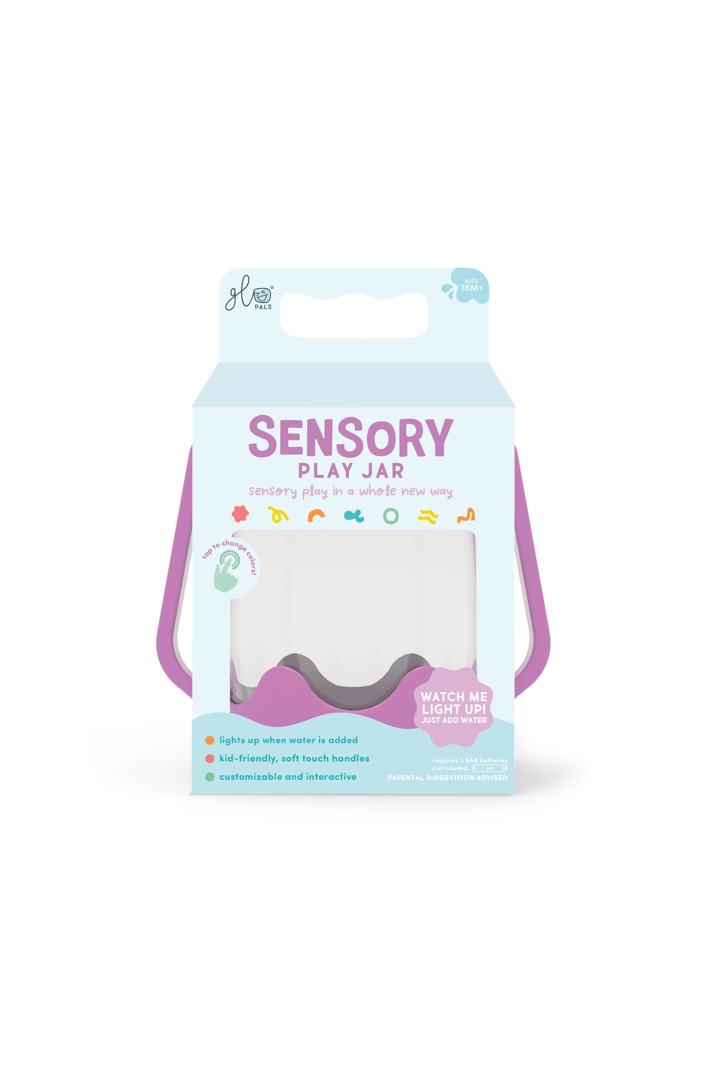 Jarre sensorielle violet