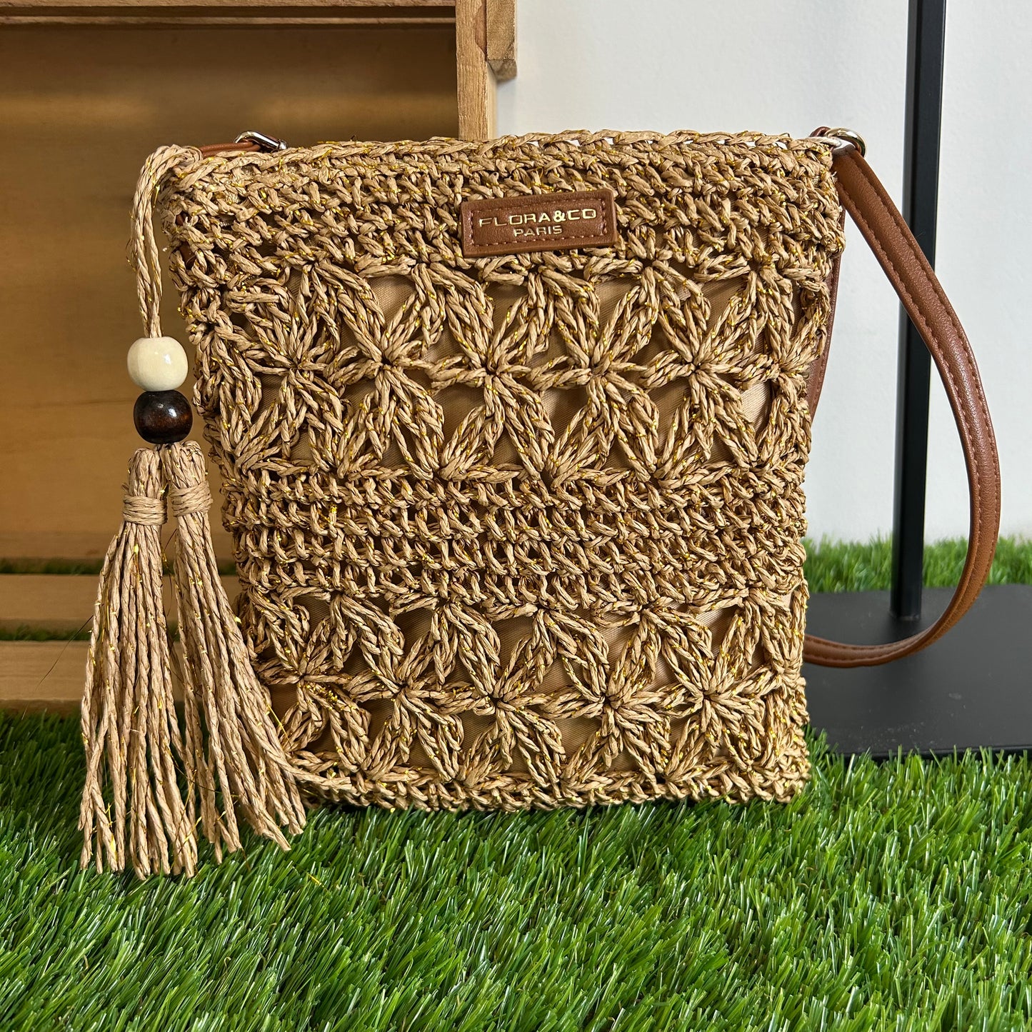 Pochette paille Livy - Divers Coloris