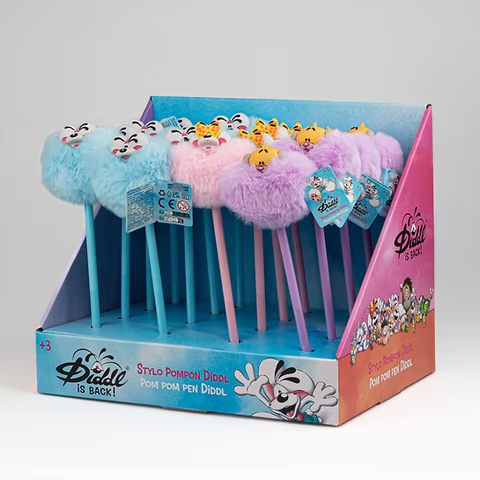 Stylo Pompon Diddl - Divers Modèles