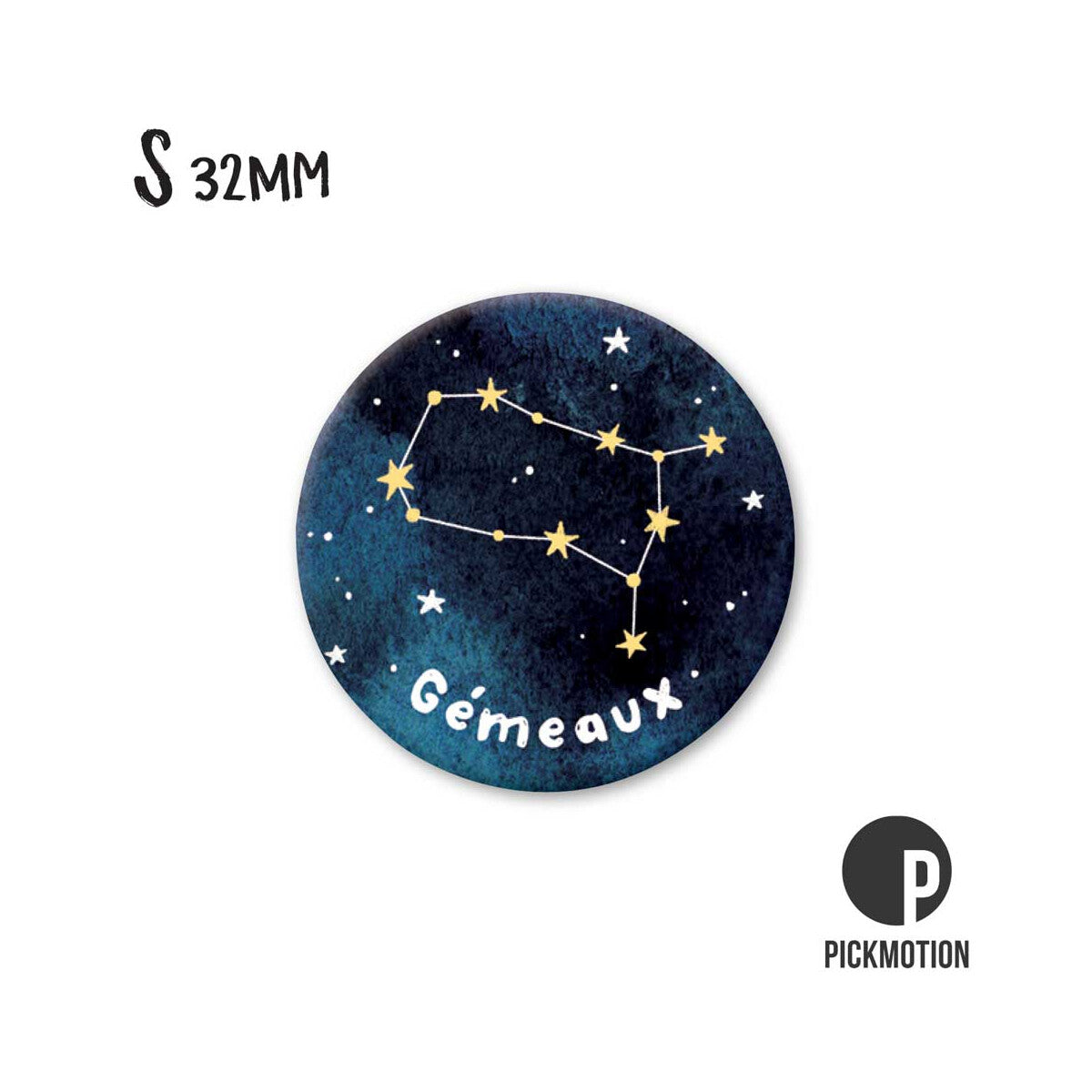 Magnet Taille S "Signe astro Gémeaux"