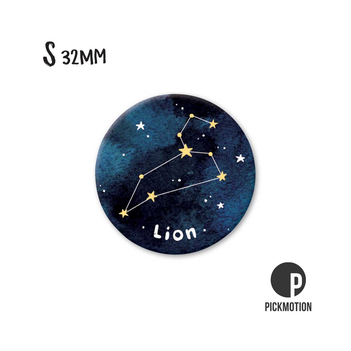 Magnet Taille S "Signe astro Lion