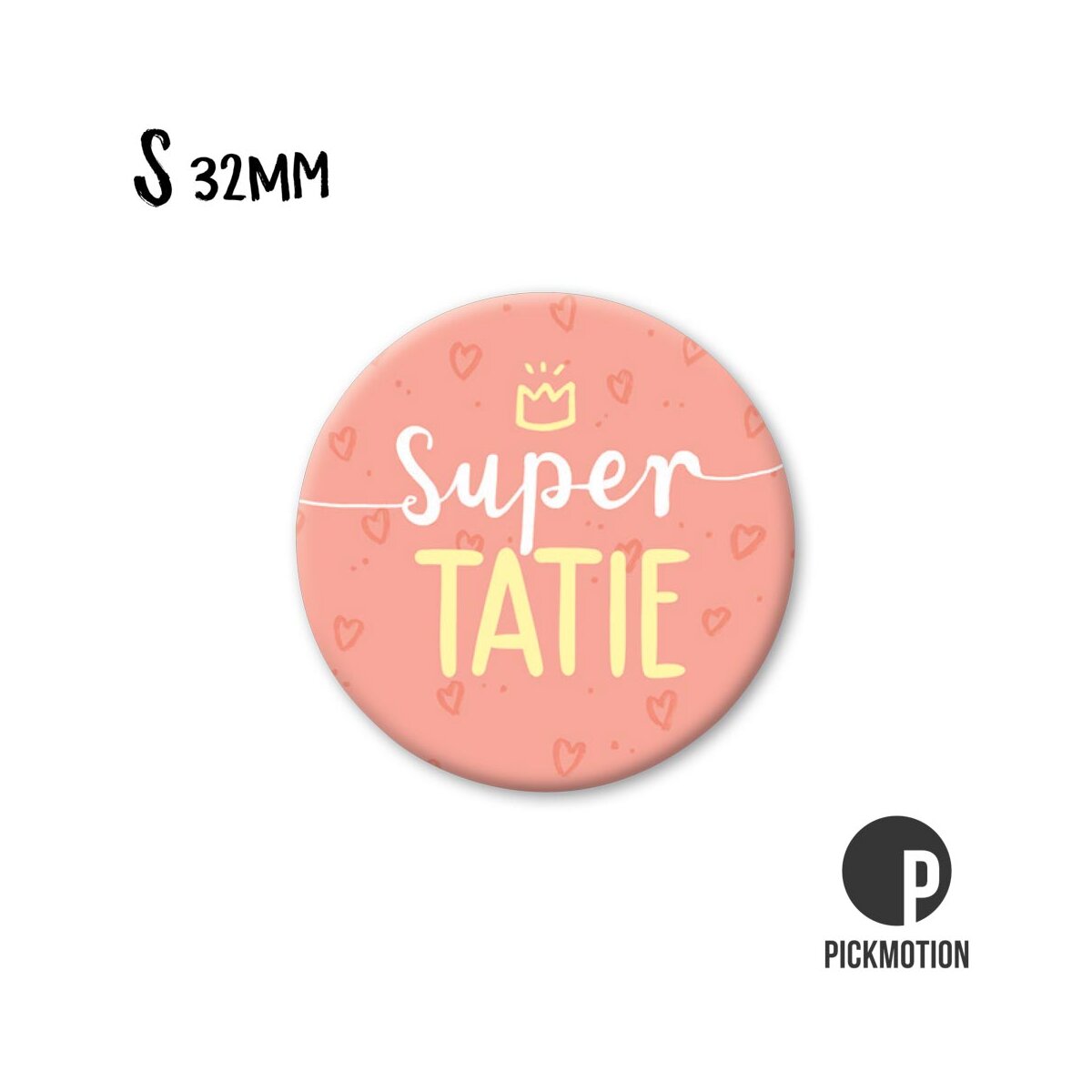 Magnet Taille S "Super Tatie"