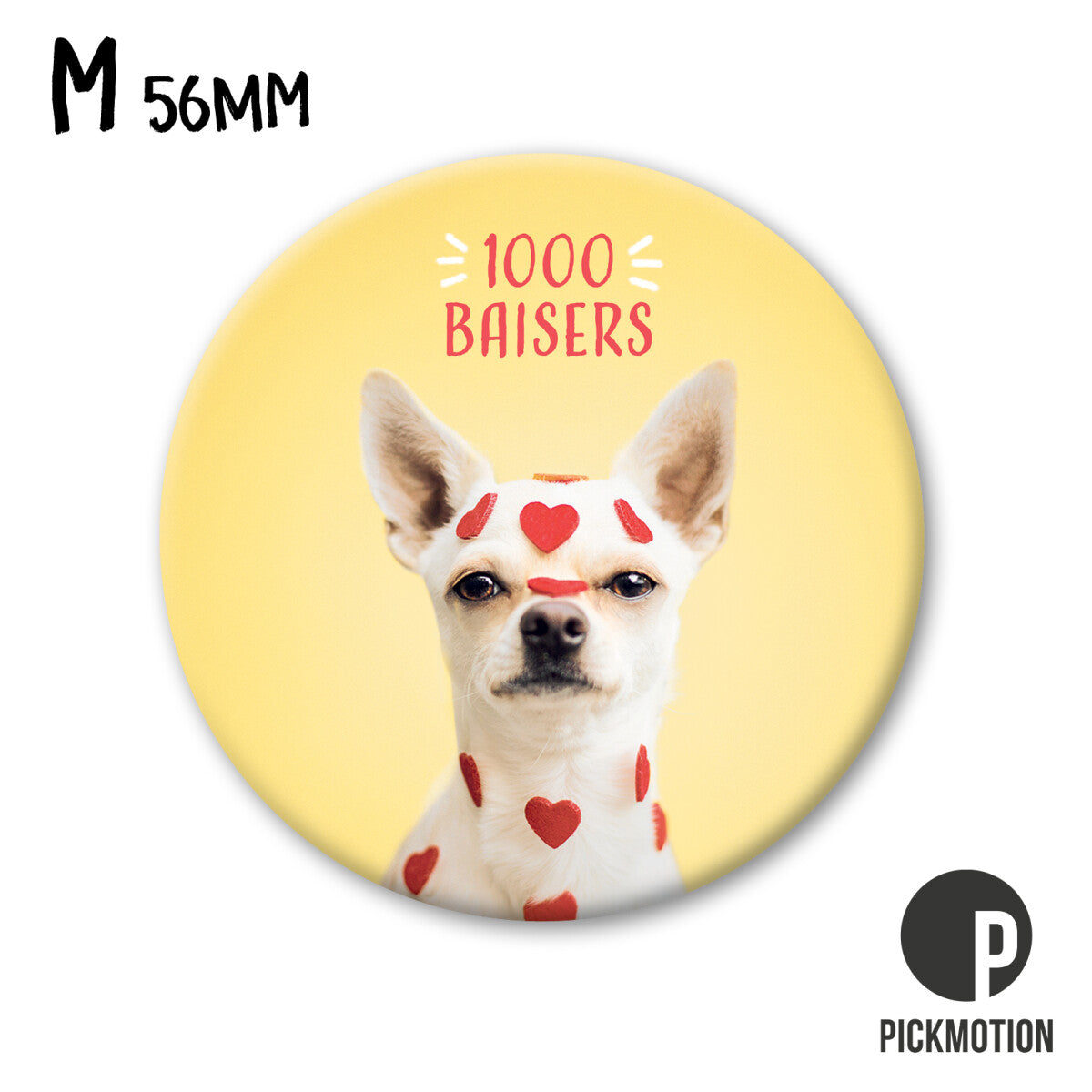 Magnet Taille M "1000 baisers"