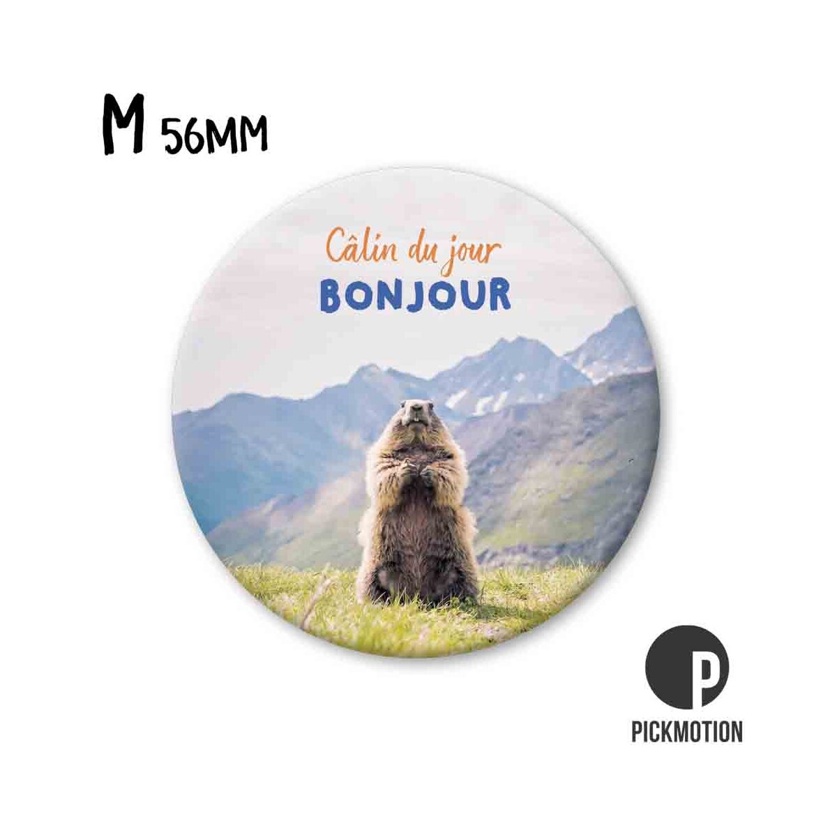 Magnet Taille M "Câlin du jours"