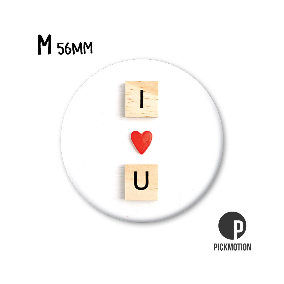 Magnet Taille M "I LOVE YOU"
