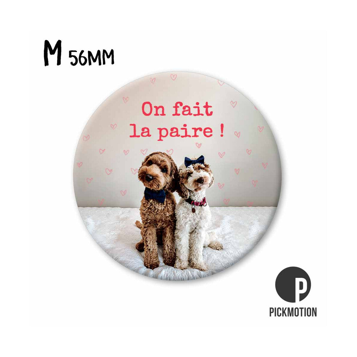 Magnet Taille M "On fait la paire"