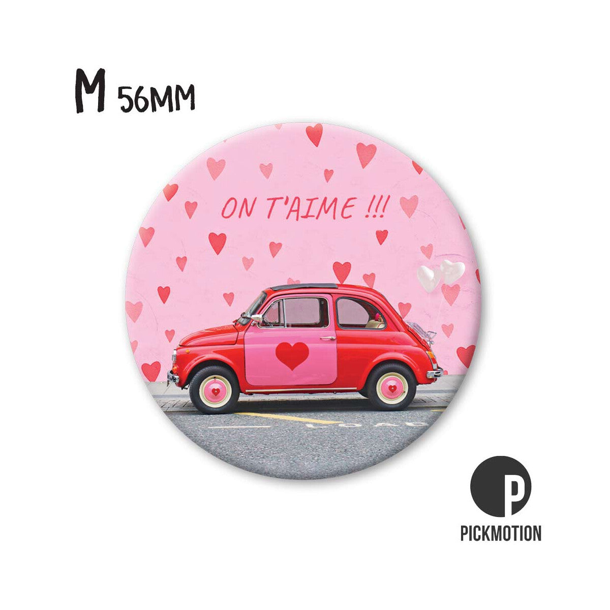 Magnet Taille M "On t’aime"