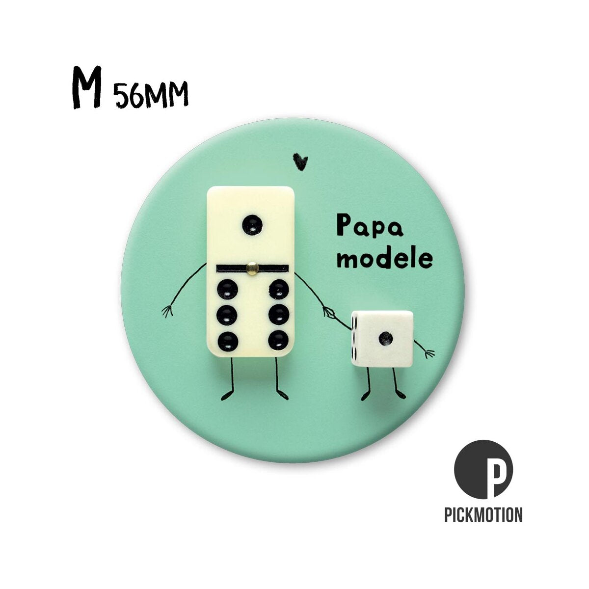 Magnet Taille M "PAPA modèle"